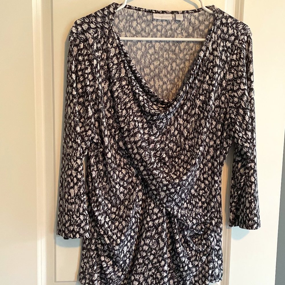 New York & Company Printed Top